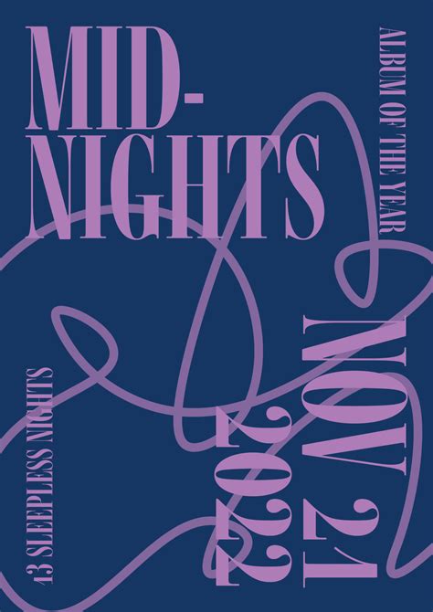 Midnights Booklet | Final Project Design Preview Report – Aesthetics of Design