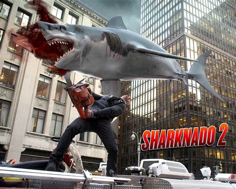 Sharknado 2 (2014) | Sharknado 2, B movie, Sharknado