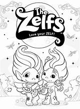 Zelf Coloring Pages  Free Printable For Kids sketch template