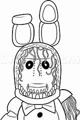 Bonnie Five Nights At Freddys Coloring Pages sketch template