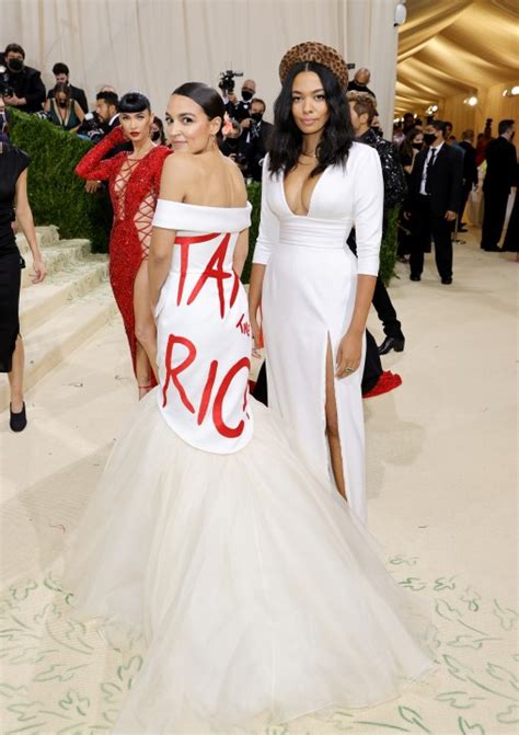 AOC's 'Tax the Rich' dress turns heads at Met Gala