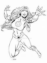 Marvel Dark Phoenix Coloring Page Sketch sketch template