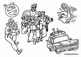 Multi Ghostbusters Coloring Page  Free Printable Pages sketch template