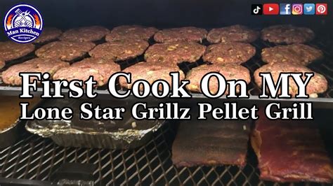 Lone Star Grillz Pellet Grill Put To The Test On My First Cook - YouTube