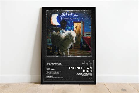 Fall Out Boy Infinity On High Album Cover Print Poster | Etsy