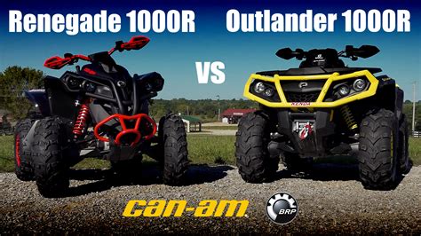 Can-Am Renegade 1000R X-XC vs Outlander 1000R XT-P - ATV On Demand