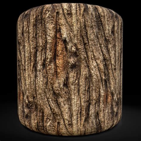 Wood Bark Texture 4K Vol 2 - FlippedNormals