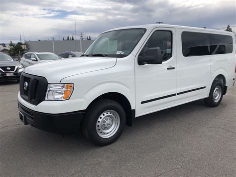 New 2020 Nissan NV Passenger NV3500 HD S Full-size Passenger Van in Orange #208549 | Stadium Nissan