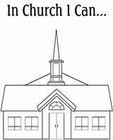 Church Coloring Pages For Kids sketch template