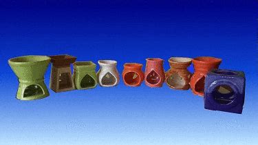Ceramic Oil-Burner,Ceramic Vases and Lamps- Manufacturers, Suppliers in Khurja, Delhi, Kerela INDIA