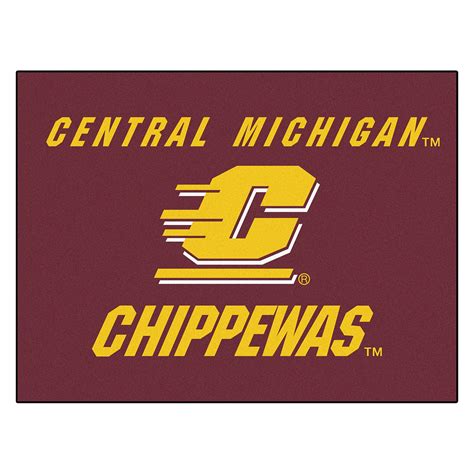 FanMats® 370 - Central Michigan University 33.75" x 42.5" Nylon Face ...