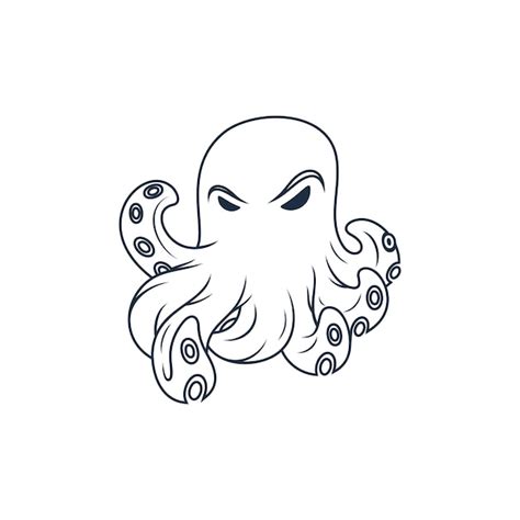 Premium Vector | Octopus mascot logo design element for your business