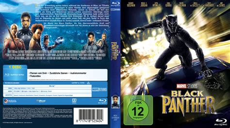 Marvel's Black Panther (2018) R2 German Custom Blu-Ray Covers & Labels - DVDcover.Com