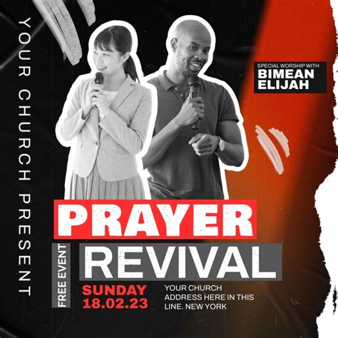 Prayer Revival Template | PosterMyWall