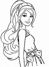 116 Barbie Coloring Pages  ColoringPagesOnlycom sketch template