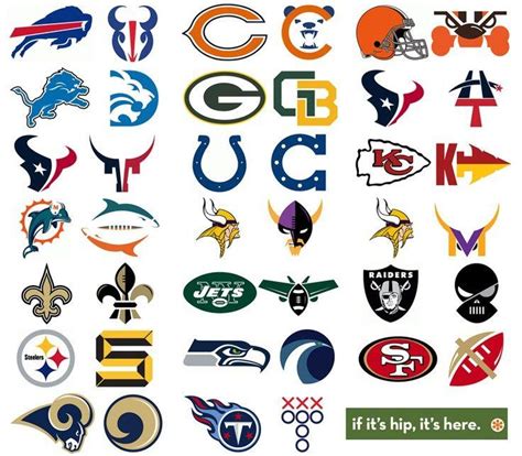 Old NFL Football Logo - LogoDix