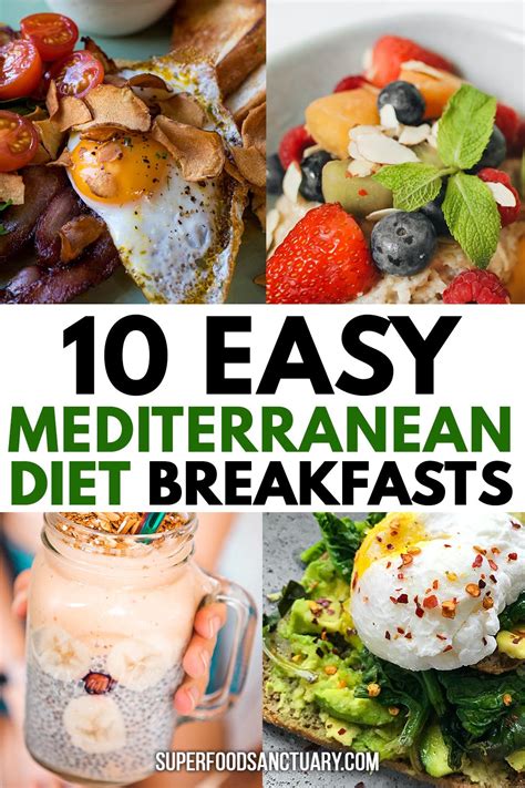 10 Easy Mediterranean Diet Breakfast Recipes - Superfood Sanctuary