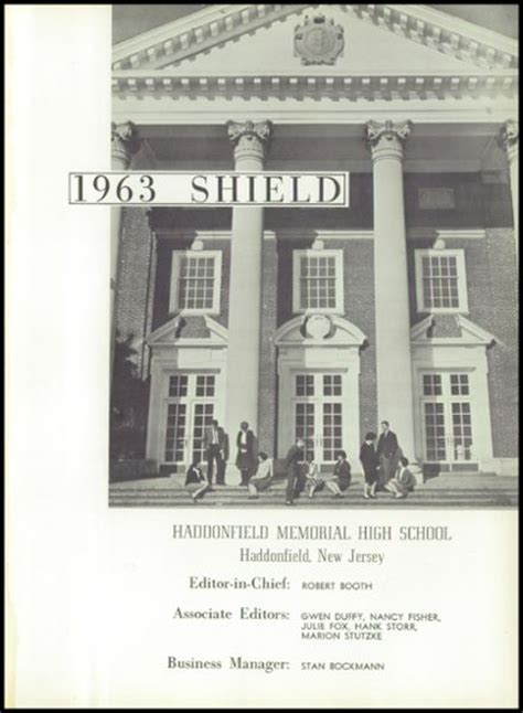 Explore 1963 Haddonfield Memorial High School Yearbook, Haddonfield NJ - Classmates