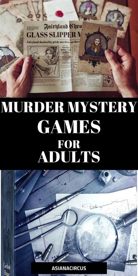 29 best murder mystery party games for adults – Artofit