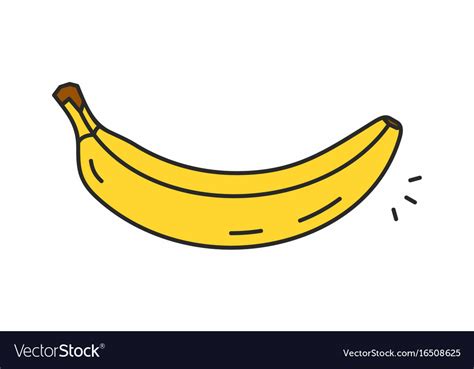 Banana icon Royalty Free Vector Image - VectorStock