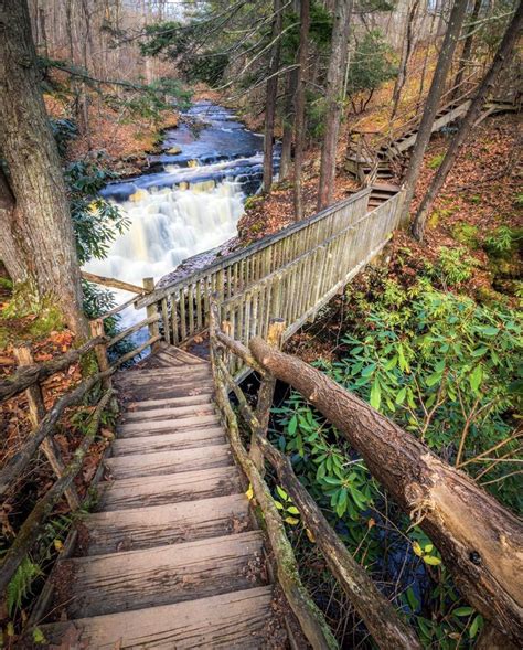 Visit Bushkill Falls in the Pocono Mountains this Spring. #PoconoMtns ...