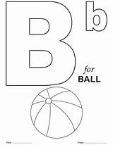 Printables Alphabet B Coloring Sheets  Download Free sketch template