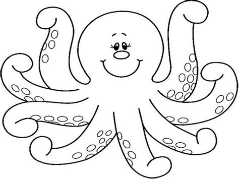 colouring images of octopus - Clip Art Library
