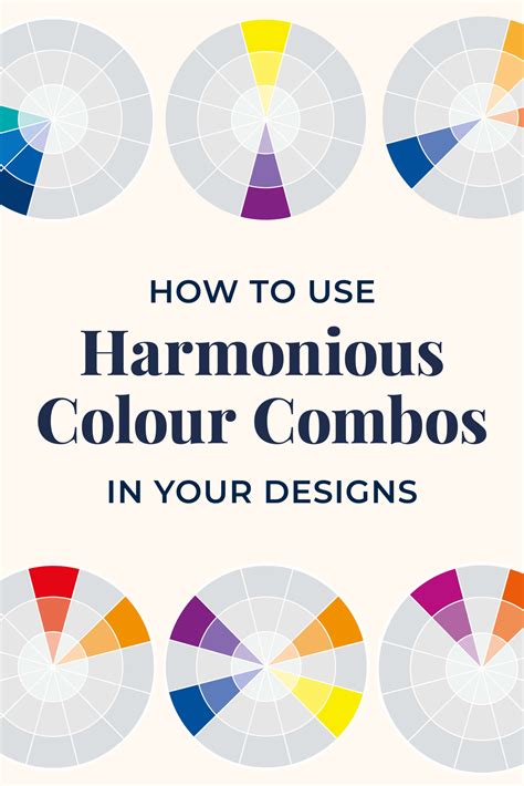 How to use Harmonious Colour Combinations in your Designs