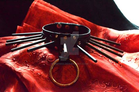 Leather choker 2 in O ring by EA51893 on DeviantArt