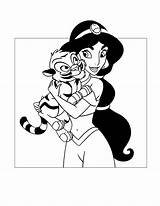 Princess Jasmine Coloring Pages – Printable FREE sketch template