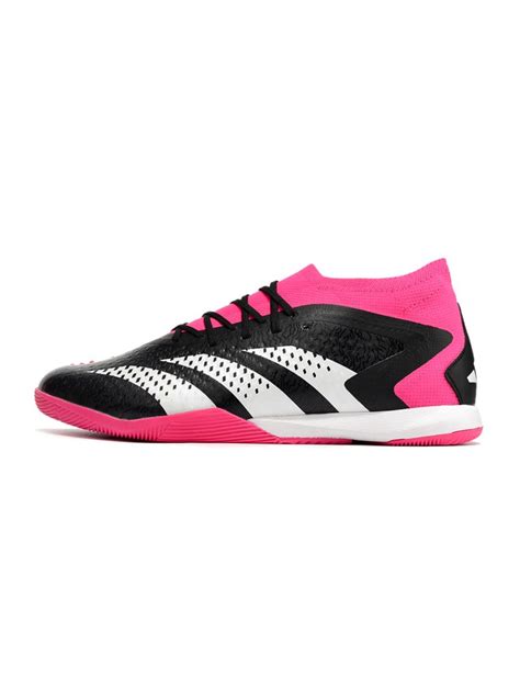 2023 adidas Predator Accuracy .1 IN Black White Pink