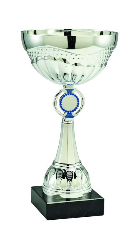 Pokal silber-blau 291