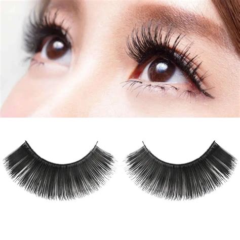 1 Pair Luxury 3D False Lashes Fluffy Strip Eyelashes Long Natural Party ...