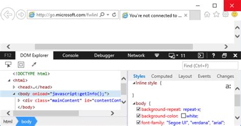 How To Enable F12 Developer Tools In Ie11 - The Best Developer Images
