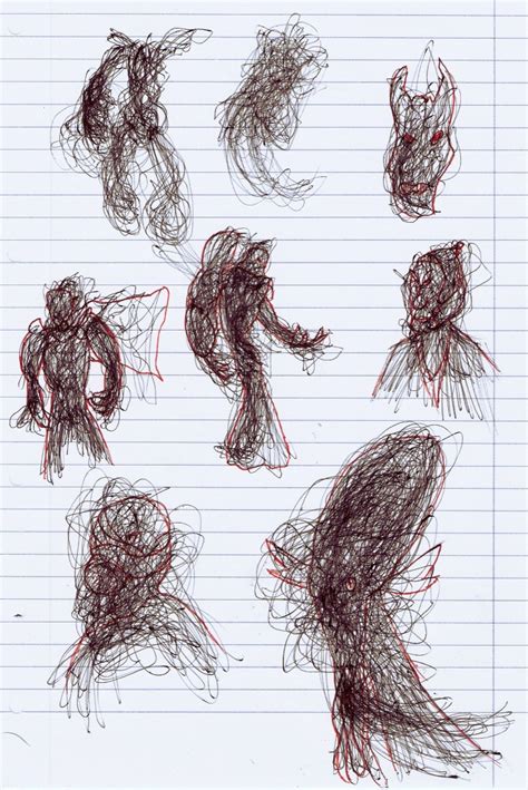 Scribble Technique Examples by Jtcgh on DeviantArt