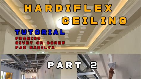 METAL FURRING CEILING INSTALLATION FOR HARDIFLEX PART 2 OF 2 (San Jose Mayantoc Tarlac Project ...