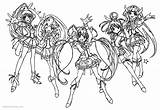 Glitter Force Characters Coloring Pages  Free Printable sketch template
