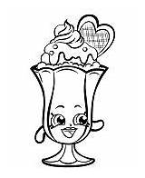 Cheeky Chocolate Shopkin Season 1 Coloring Page  Free Pages sketch template
