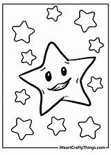 Stars Coloring Pages Printable A Cosmic Journey For Kids sketch template