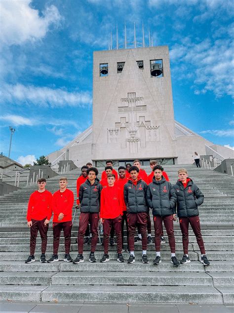 Liverpool FC — Academy players learn about the culture and history of ...