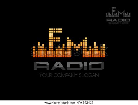 Radio Fm Logo Music Equalizer Emblem Stock Vector (Royalty Free) 406143439 | Shutterstock