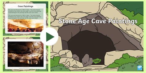 Stone Age Cave Paintings - KS2 Facts and Photo PowerPoint