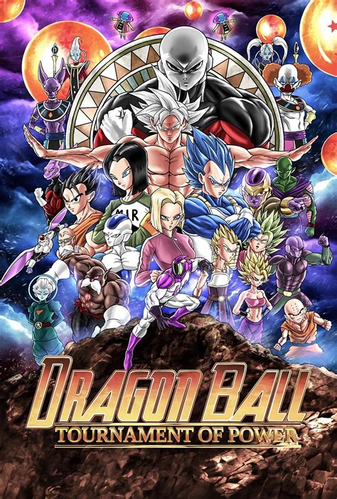 Infinity War/Dragon ball super Tournament of power poster [OC] : r/dbz