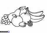 Free Printable Fruit Coloring Pages  Free printable coloring sketch template