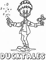 Disney Ducktales Coloring Pages sketch template