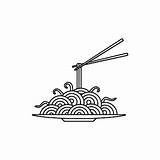 Premium Vector  Noodle vector Delicious Ramen noodles Japanese sketch template