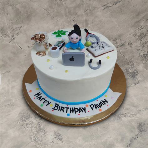 Workaholic Birthday Cake Online at Best Price | YummyCake