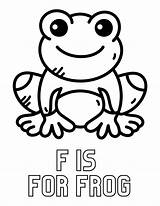 Frog Coloring Pages For Kids To Print sketch template