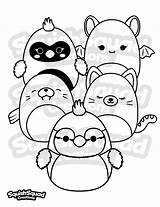 Squishmallow Coloring Page Printable  Etsy België sketch template