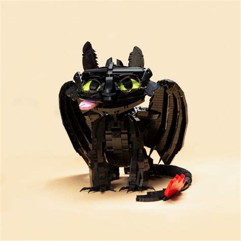 A Cute Lego Toothless - EverydayBricks